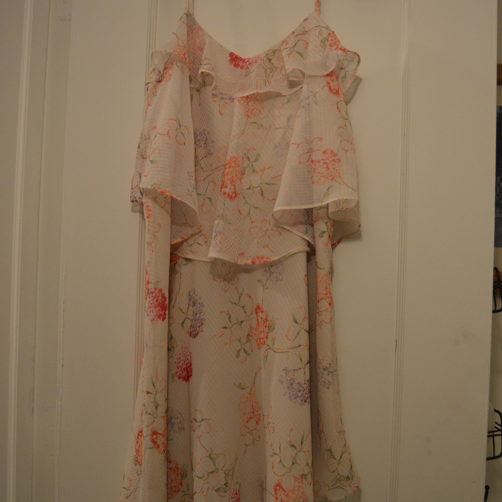 Floral print dress